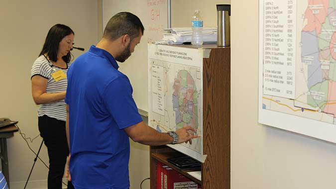 image of training in Advanced Radiological Incident Operations