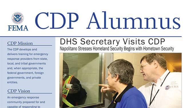 CDP Alumnus Issue 4 cover