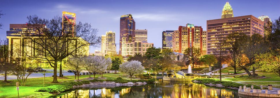 Downtown Charlotte, North Carolina.