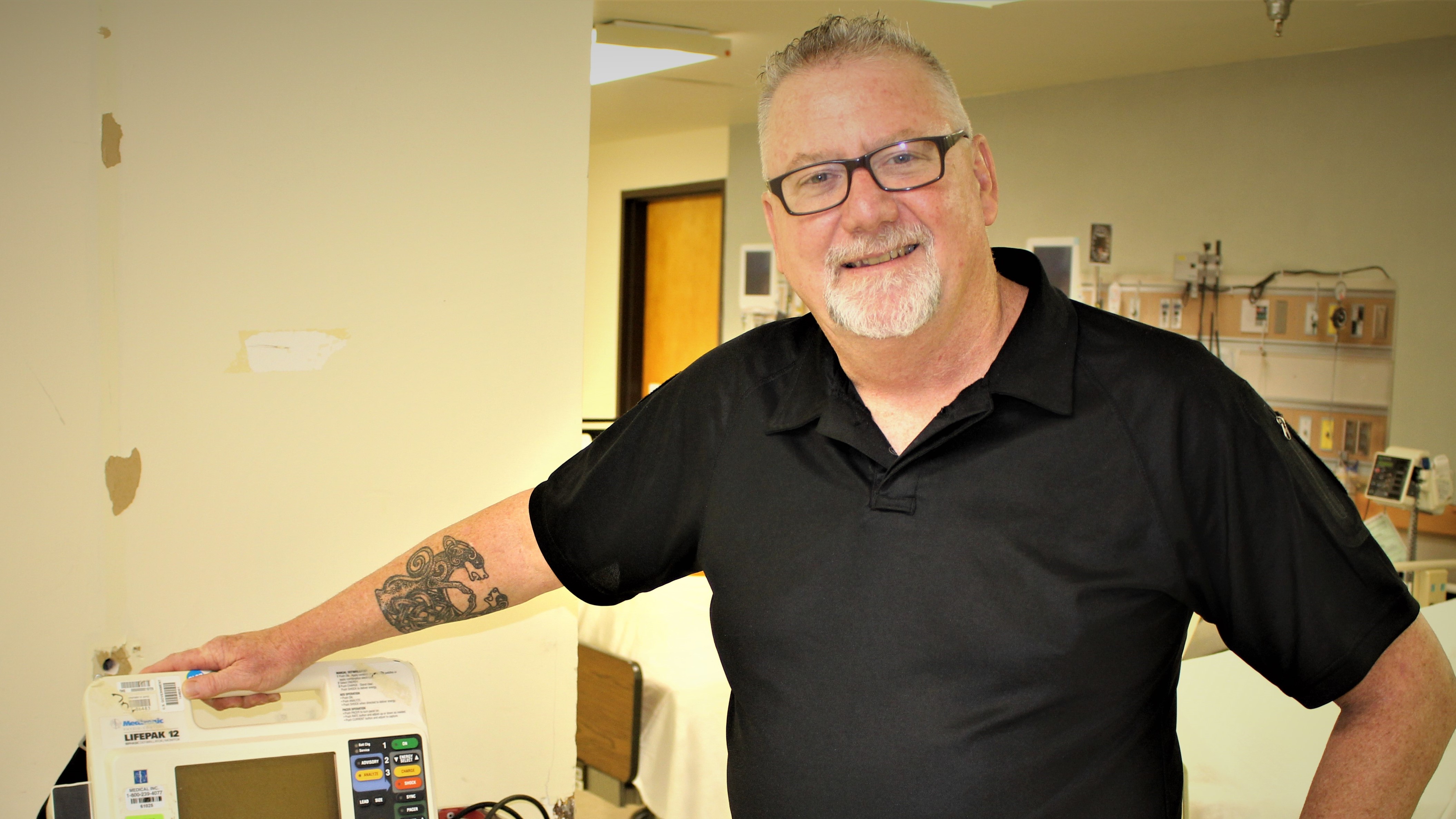 Brian Shirley says CDP training helped him deal with traumatic experiences.