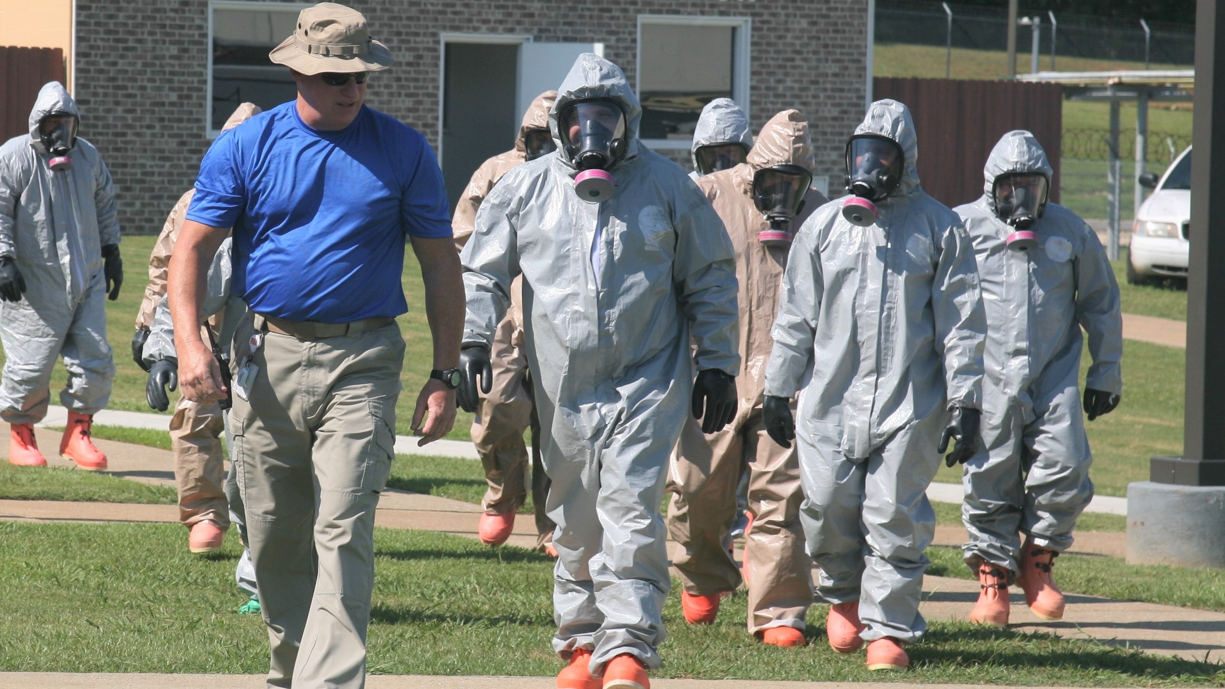 Hazardous Materials training at the CDP.