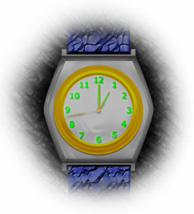 Luminous watch dial